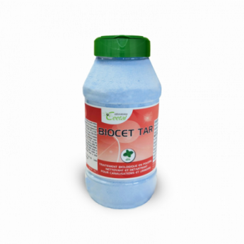 BIOCET TAR Poudre biologique, nettoyante et détartrante