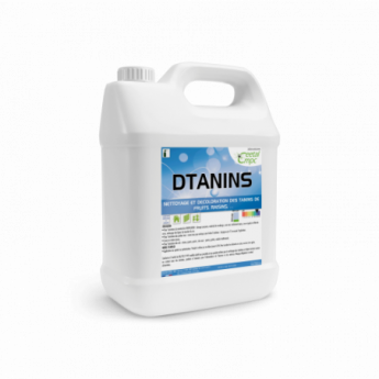 DTANINS Nettoyage et décoloration des tanins de fruits, raisins, ...